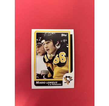 TOPPS 1986-87 TOPPS MARIO LEMIEUX 2ND YEAR