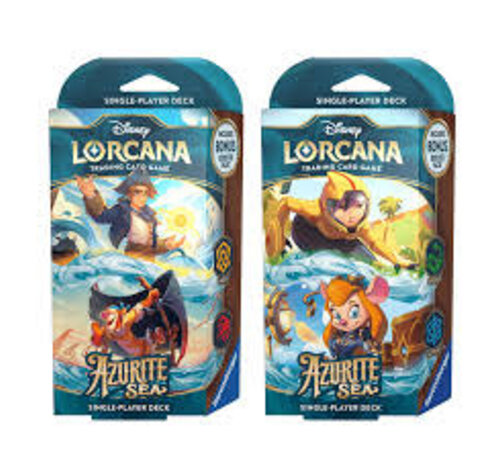 DISNEY LORCANA AZURITE SEA STARTER  DECK