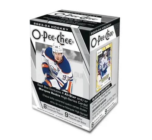 UPPER DECK 2023-24 UPPER DECK OPC HOCKEY BLASTER BOX