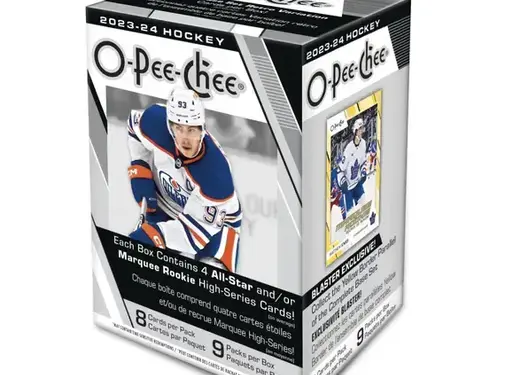 UPPER DECK 2023-24 UPPER DECK OPC HOCKEY BLASTER BOX