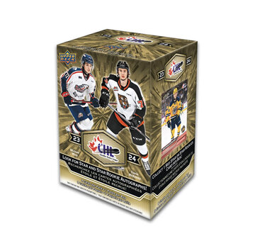 UPPER DECK 2023-24 UPPER DECK CHL HOCKEY BLASTER BOX