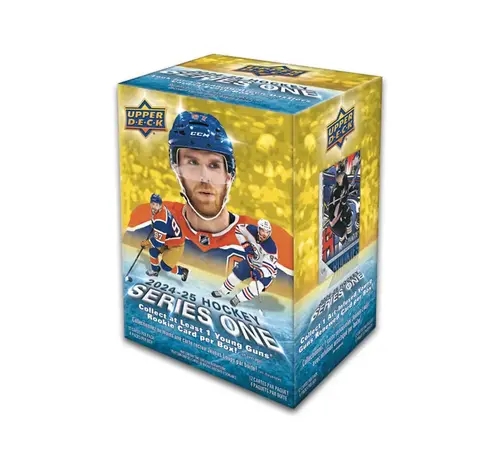 UPPER DECK 2024-25 UPPER DECK SERIES 1 HOCKEY BLASTER BOX