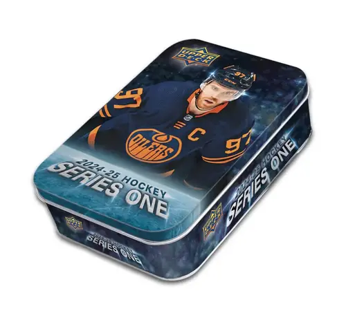 UPPER DECK 2024-25 UPPER DECK SERIES 1 HOCKEY TIN