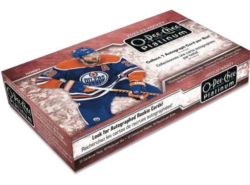 UPPER DECK 2022-23 UPPER DECK OPC PLATINUM HOCKEY HOBBY BOX