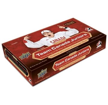 UPPER DECK 2023 UPPER DECK TEAM CANADA JUNIORS HOCKEY BOX