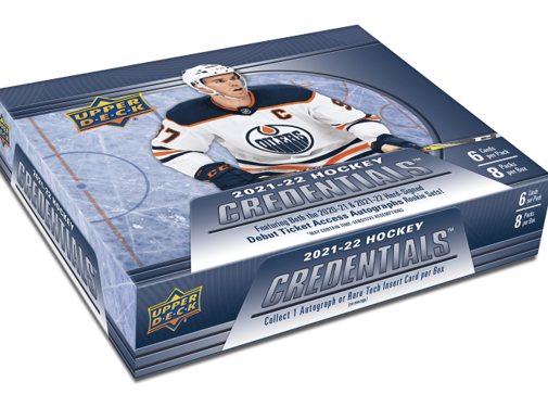 UPPER DECK 2021-22 UPPER DECK CREDENTIALS HOCKEY BOX