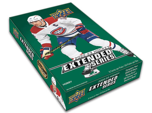 UPPER DECK 2022-23 UPPER DECK EXTENDED HOCKEY HOBBY BOX