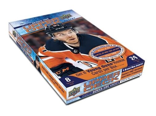 UPPER DECK 2020-21 UPPER DECK SERIES 1 HOCKEY HOBBY BOX