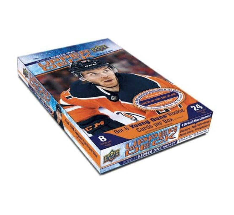 2020-21 UPPER DECK SERIES 1 HOCKEY HOBBY BOX