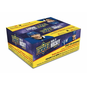 UPPER DECK 2020-21 UPPER DECK SERIES 2 HOCKEY RETAIL BOX