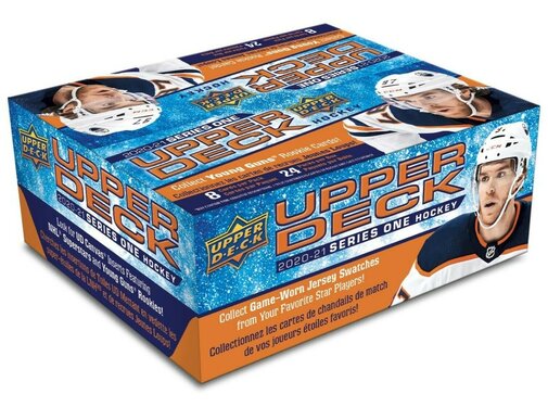 UPPER DECK 2020-21 UPPER DECK SERIES 1 HOCKEY RETAIL BOX