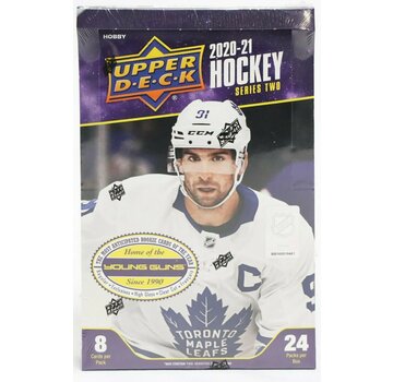 UPPER DECK 2020-21 UPPER DECK SERIES 2 HOCKEY HOBBY BOX
