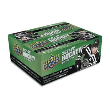 UPPER DECK 2021-22 UPPER DECK SERIES 2 HOCKEY RETAIL BOX