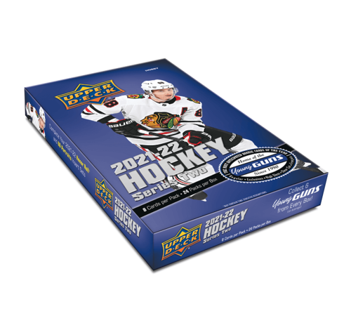 UPPER DECK 2021-22 UPPER DECK SERIES 2 HOCKEY HOBBY BOX