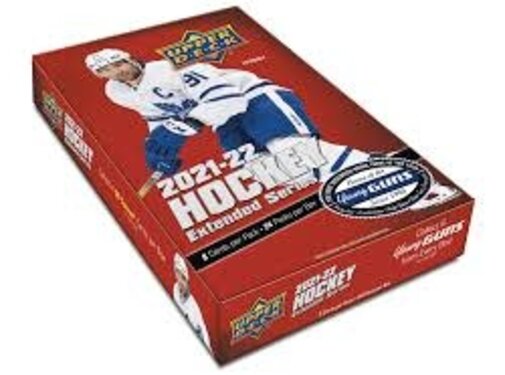 UPPER DECK 2021-22 UPPER DECK EXTENDED HOCKEY HOBBY BOX