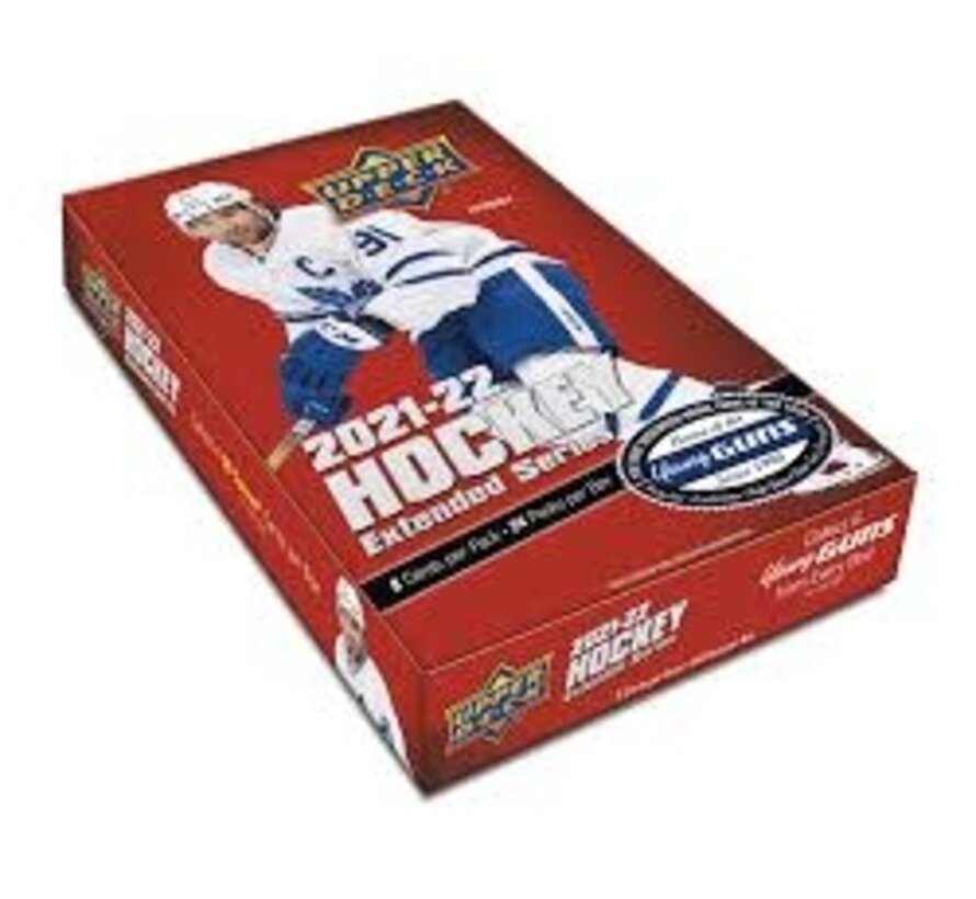 2021-22 UPPER DECK EXTENDED HOBBY BOX