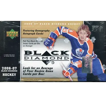 UPPER DECK 2006-07 UPPER DECK BLACK DIAMOND HOBBY BOX