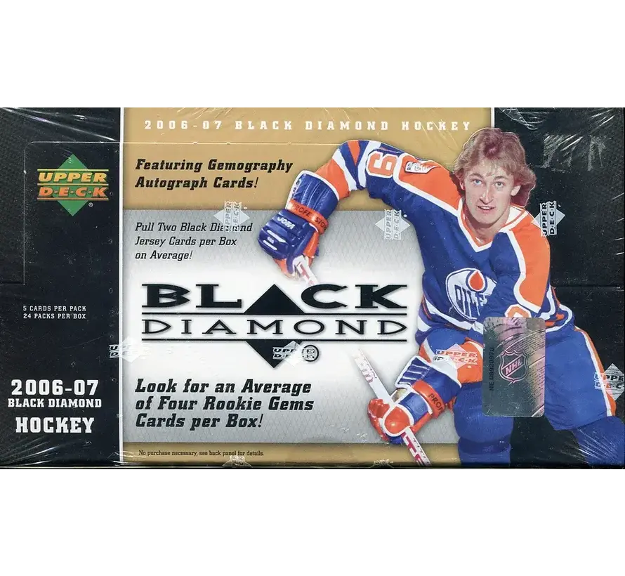 2006-07 UPPER DECK BLACK DIAMOND HOBBY BOX
