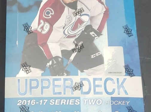UPPER DECK 2016-17 UPPER DECK SERIES 2 HOCKEY HOBBY BOX