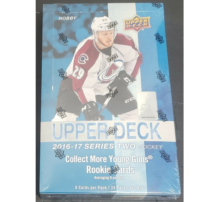 2016-17 UPPER DECK SERIES 2 HOCKEY HOBBY BOX