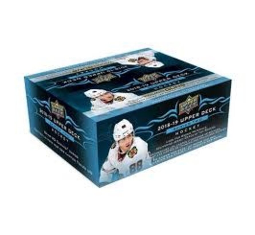 2018-19 UPPER DECK SERIES 2 HOCKEY RETAIL BOX