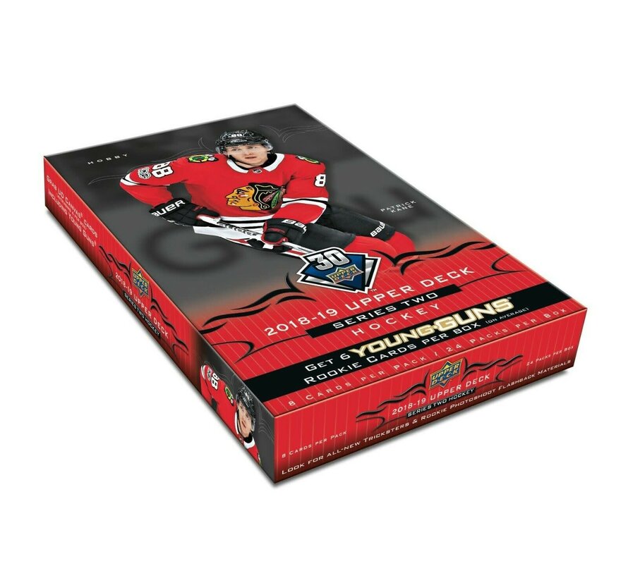 2018-19 UPPER DECK SERIES 2 HOCKEY HOBBY BOX