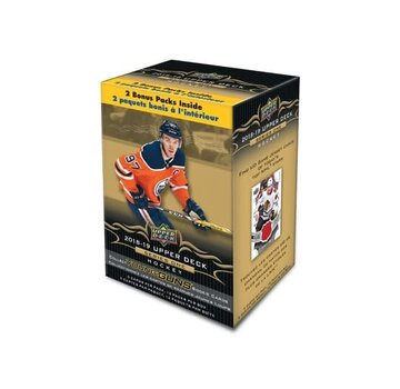 UPPER DECK 2018-19 UPPER DECK SERIES 1 HOCKEY BLASTER BOX