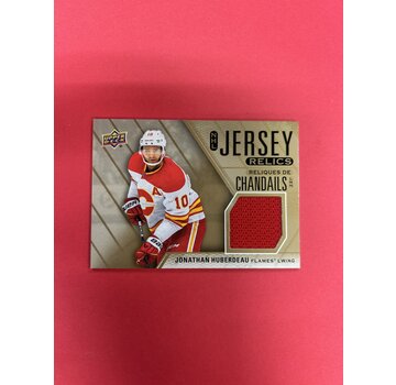 UPPER DECK 2024-25 UPPER DECK TIM HORTONS JONATHAN HUBERDEAU NHL JERSEY RELICS
