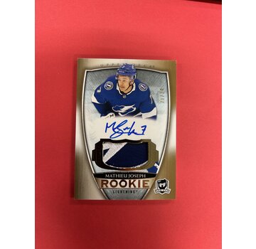 UPPER DECK 2018-19 UPPER DECK THE CUP MATHIEU JOSEPH CUP ROOKIE PATCH AUTO GOLD /24