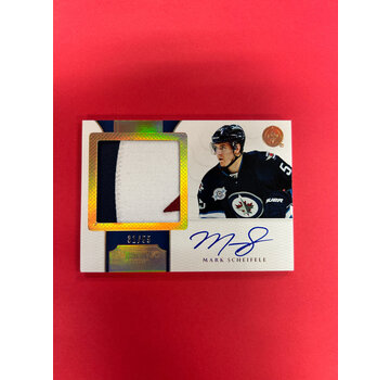 PANINI 2011-12 PANINI DOMINION MARK SCHIEFELE PATCH AUTO /55