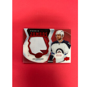 UPPER DECK 2016-17 UPPER DECK ICE JOSH MORRISSEY ROOKIE RELIC JUMBOS RED /15
