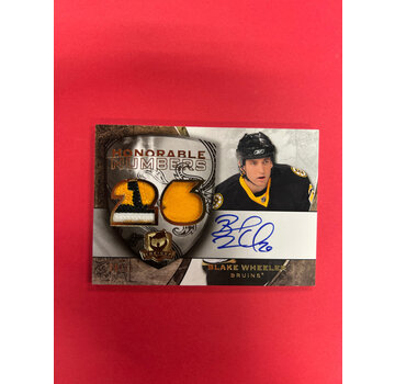 UPPER DECK 2008-09 UPPER DECK THE CUP BLAKE WHEELER HONORABLE NUMBERS PATCH AUTO /26