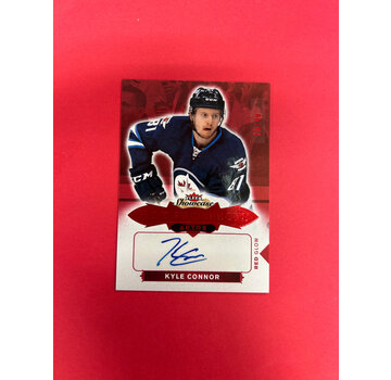 UPPER DECK 2016-17 FLEER SHOWCASE KYLE CONNOR HOT PROSPECTS ROOKIE AUTO RED GLOW /49