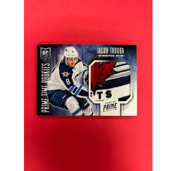 PANINI 2013-14 PANINI PRIME JACOB TROUBA PRIME TIME ROOKIES PATCH /10
