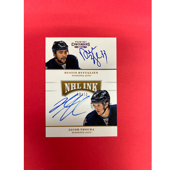 PANINI 2013-14 PANINI CONTENDERS BYFUGLIEN / TROUBA AUTO /10