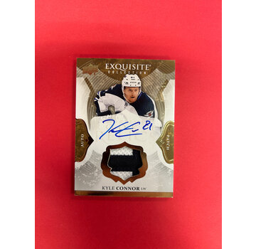UPPER DECK 2016-17 UPPER DECK EXQUISITE COLLECTION KYLE CONNOR ENDORSMENT ROOKIE RELICS PATCH AUTO /50