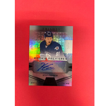 UPPER DECK 2016-17 UPPER DECK TRILOGY KYLE CONNOR ROOKIE PREMIERES AUTO /17