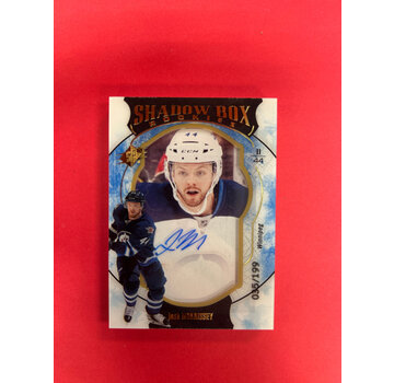 UPPER DECK 2016-17 UPPER DECK SPX JOSH MORRISSEY SHADOWBOX ROOKIE AUTO /199