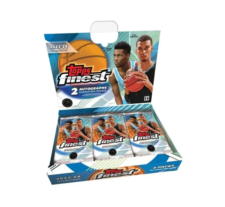 2023-24 TOPPS FINEST BASKETBALL HOBBY BOX