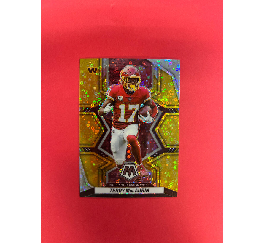 2022 PANINI MOSAIC TERRY MCLAURIN GOLD DISCO /10