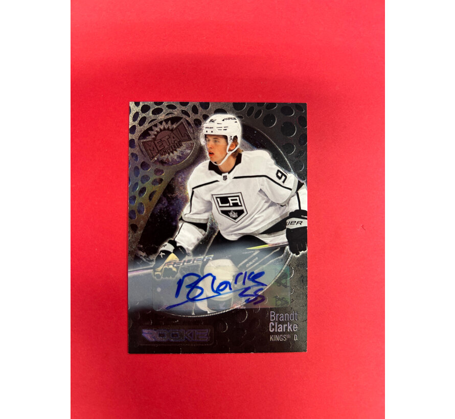 2022-23 SKYBOX METAL UNIVERSE BRANDT CLARKE ROOKIE AUTO /349