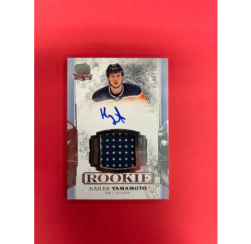 UPPER DECK 2017-18 UPPER DECK THE CUP KAILER YAMAMOTO CUP ROOKIE PATCH AUTO /249