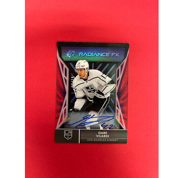 UPPER DECK 2021-22 UPPER DECK SPX GABE VILARDI RADIANCE FX ROOKIE AUTO SPECTRUM /15
