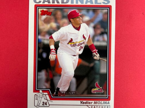 TOPPS 2003 TOPPS YADIER MOLINA FIRST YEAR ROOKIE