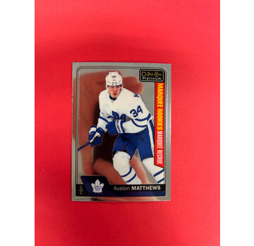 O-PEE-CHEE 2016-17 O-PEE-CHEE PLATINUM AUSTON MATTHEWS MARQUEE ROOKIE