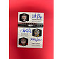 2010-11 PANINI DOMINION ALL DECADE AUTOGRAPHS BRODEUR / MILLER / VOKOUN  TRIPLE AUTOGRAPH /25