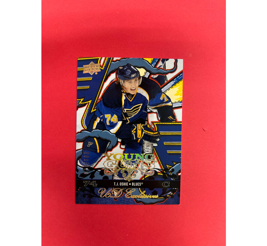 2024-25 UPPER DECK SERIES 1 T.J. OSHIE YOUNG GUNS RENEWED EXCLUSIVES /100