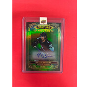 UPPER DECK 2022-23 UPPER DECK STATURE MATTY BENIERS AUTOGRAPH GREEN /65 UD SEALED