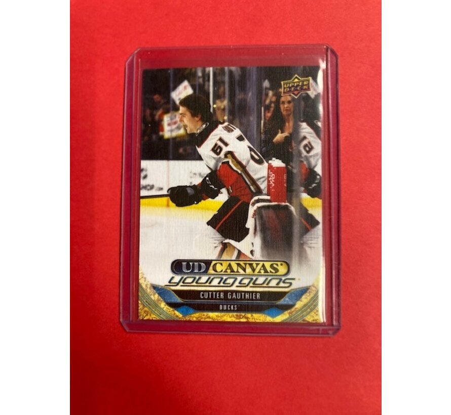 2024-25 UD CANVAS YOUNG GUNS CUTTER GAUTHIER #C-95