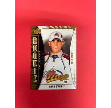 UPPER DECK 2009-10 UPPER DECK MVP RYAN O'REILLY GOLD SCRIPT ROOKIE /100